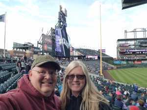 ROBERT attended Colorado Rockies vs. Arizona Diamondbacks - MLB on May 29th 2019 via VetTix 