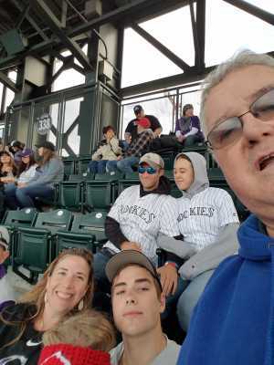 Richard attended Colorado Rockies vs. Arizona Diamondbacks - MLB on May 29th 2019 via VetTix 