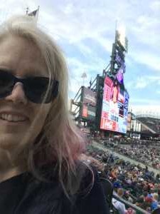 Angela attended Colorado Rockies vs. Arizona Diamondbacks - MLB on May 29th 2019 via VetTix 