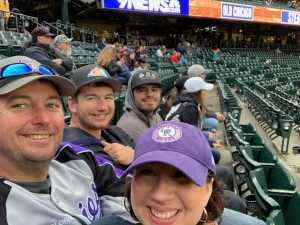 Jerry attended Colorado Rockies vs. San Francisco Giants - MLB on May 7th 2019 via VetTix 