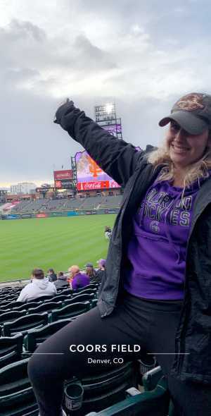 Deb attended Colorado Rockies vs. San Francisco Giants - MLB on May 7th 2019 via VetTix 