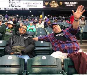 Nate attended Colorado Rockies vs. San Francisco Giants - MLB on May 7th 2019 via VetTix 