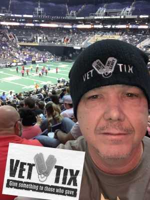 Glenn attended Arizona Rattlers vs. Tucson Sugar Skulls - IFL on Jun 8th 2019 via VetTix 