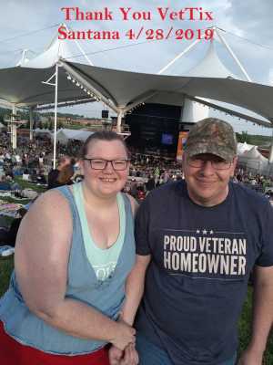 Santana - Global Consciousness Tour - Lawn Seating