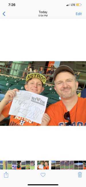 Randy attended Houston Astros vs. Cleveland Indians - MLB on Apr 28th 2019 via VetTix 