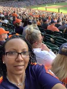 Nagina attended Houston Astros vs. Cleveland Indians - MLB on Apr 28th 2019 via VetTix 