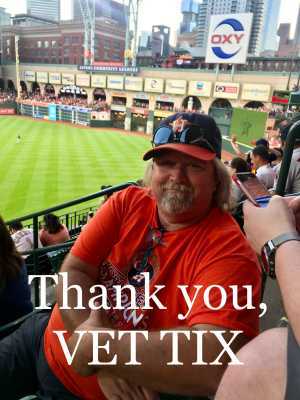 Jerry attended Houston Astros vs. Cleveland Indians - MLB on Apr 28th 2019 via VetTix 