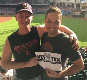 Wes attended Houston Astros vs. Cleveland Indians - MLB on Apr 28th 2019 via VetTix 