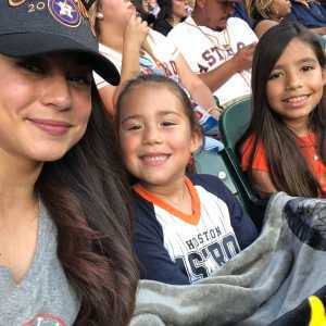 Rose attended Houston Astros vs. Cleveland Indians - MLB on Apr 28th 2019 via VetTix 