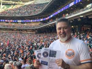 Rob attended Houston Astros vs. Cleveland Indians - MLB on Apr 28th 2019 via VetTix 