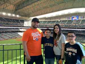 Braulio  attended Houston Astros vs. Cleveland Indians - MLB on Apr 28th 2019 via VetTix 