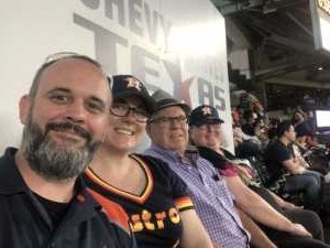 Lynn attended Houston Astros vs. Cleveland Indians - MLB on Apr 28th 2019 via VetTix 