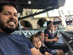 Jorge attended Houston Astros vs. Cleveland Indians - MLB on Apr 28th 2019 via VetTix 