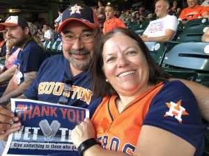 Andrew attended Houston Astros vs. Cleveland Indians - MLB on Apr 28th 2019 via VetTix 