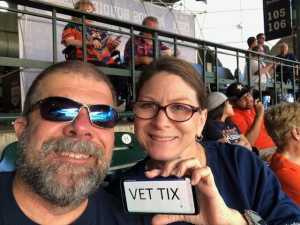 J attended Houston Astros vs. Cleveland Indians - MLB on Apr 28th 2019 via VetTix 