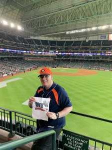 Jason attended Houston Astros vs. Cleveland Indians - MLB on Apr 28th 2019 via VetTix 