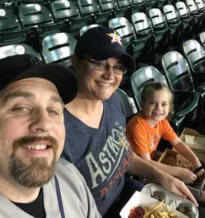 James attended Houston Astros vs. Cleveland Indians - MLB on Apr 28th 2019 via VetTix 