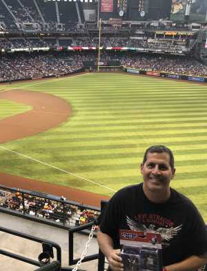 Jason Cyrus attended Arizona Diamondbacks vs. San Francisco Giants - MLB on May 18th 2019 via VetTix 