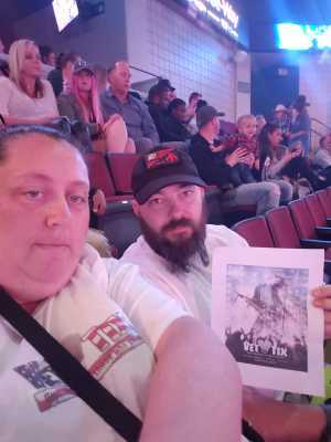 Jimmy Arhontis attended Carrie Underwood: the Cry Pretty Tour 360 on May 18th 2019 via VetTix 