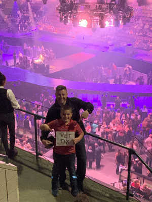 Jeffrey attended Carrie Underwood: the Cry Pretty Tour 360 on May 18th 2019 via VetTix 