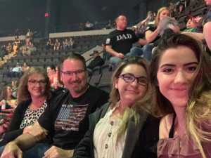 Scott attended Carrie Underwood: the Cry Pretty Tour 360 on May 18th 2019 via VetTix 