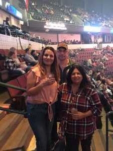 John attended Carrie Underwood: the Cry Pretty Tour 360 on May 18th 2019 via VetTix 