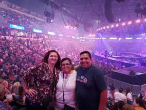 John attended Carrie Underwood: the Cry Pretty Tour 360 on May 18th 2019 via VetTix 