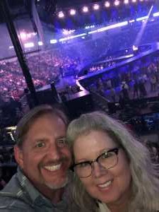James attended Carrie Underwood: the Cry Pretty Tour 360 on May 18th 2019 via VetTix 