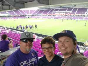 Bryan attended Orlando City SC vs. Toronto FC - MLS on May 4th 2019 via VetTix 