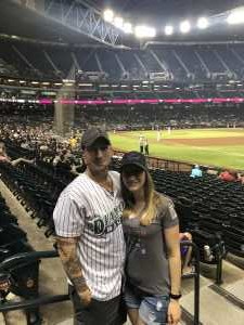 Caleb  attended Arizona Diamondbacks vs. Pittsburgh Pirates - MLB on May 13th 2019 via VetTix 