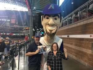 Randy attended Arizona Diamondbacks vs. Pittsburgh Pirates - MLB on May 13th 2019 via VetTix 
