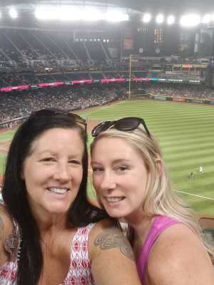 Eileen attended Arizona Diamondbacks vs. Pittsburgh Pirates - MLB on May 13th 2019 via VetTix 