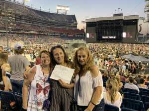 Melinda attended Eric Church: Double Down Tour - Country on May 25th 2019 via VetTix 