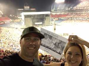Alan attended Eric Church: Double Down Tour - Country on May 25th 2019 via VetTix 