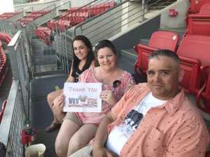 Leal attended Eric Church: Double Down Tour - Country on May 25th 2019 via VetTix 