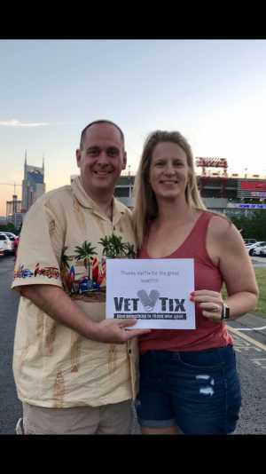 Jonathan attended Eric Church: Double Down Tour - Country on May 25th 2019 via VetTix 