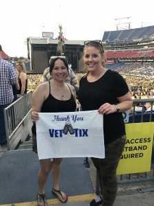 ADRIANA attended Eric Church: Double Down Tour - Country on May 25th 2019 via VetTix 