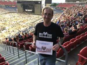 Tommy attended Eric Church: Double Down Tour - Country on May 25th 2019 via VetTix 