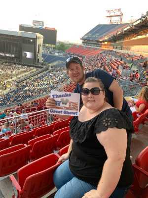 William attended Eric Church: Double Down Tour - Country on May 25th 2019 via VetTix 