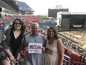John attended Eric Church: Double Down Tour - Country on May 25th 2019 via VetTix 