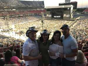 George attended Eric Church: Double Down Tour - Country on May 25th 2019 via VetTix 