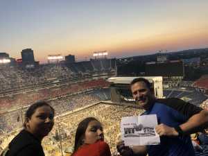 S D attended Eric Church: Double Down Tour - Country on May 25th 2019 via VetTix 