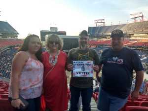 Kenneth attended Eric Church: Double Down Tour - Country on May 25th 2019 via VetTix 