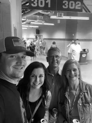 Joyce attended Kenny Chesney: Songs for the Saints Tour with David Lee Murphy and Caroline Jones on May 16th 2019 via VetTix 