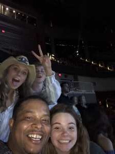 James attended Kenny Chesney: Songs for the Saints Tour with David Lee Murphy and Caroline Jones on May 16th 2019 via VetTix 