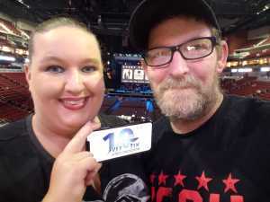 Amie attended Kenny Chesney: Songs for the Saints Tour with David Lee Murphy and Caroline Jones on May 16th 2019 via VetTix 