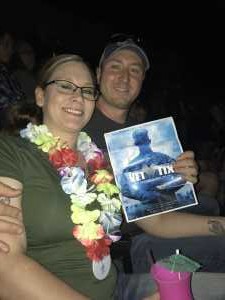 Jayson attended Kenny Chesney: Songs for the Saints Tour with David Lee Murphy and Caroline Jones on May 16th 2019 via VetTix 
