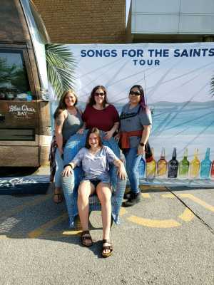 Angela R. attended Kenny Chesney: Songs for the Saints Tour with David Lee Murphy and Caroline Jones on May 16th 2019 via VetTix 