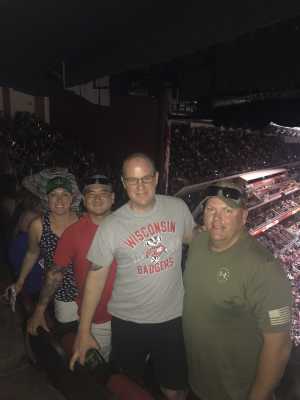 Tyler attended Kenny Chesney: Songs for the Saints Tour with David Lee Murphy and Caroline Jones on May 16th 2019 via VetTix 