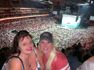 Mary attended Kenny Chesney: Songs for the Saints Tour with David Lee Murphy and Caroline Jones on May 16th 2019 via VetTix 